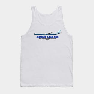 Airbus A340-500 - Las Vegas Sands Corporation Tank Top